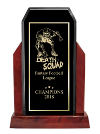 1065-1, Fantasy, Fantasy trophy, Football, Plaques