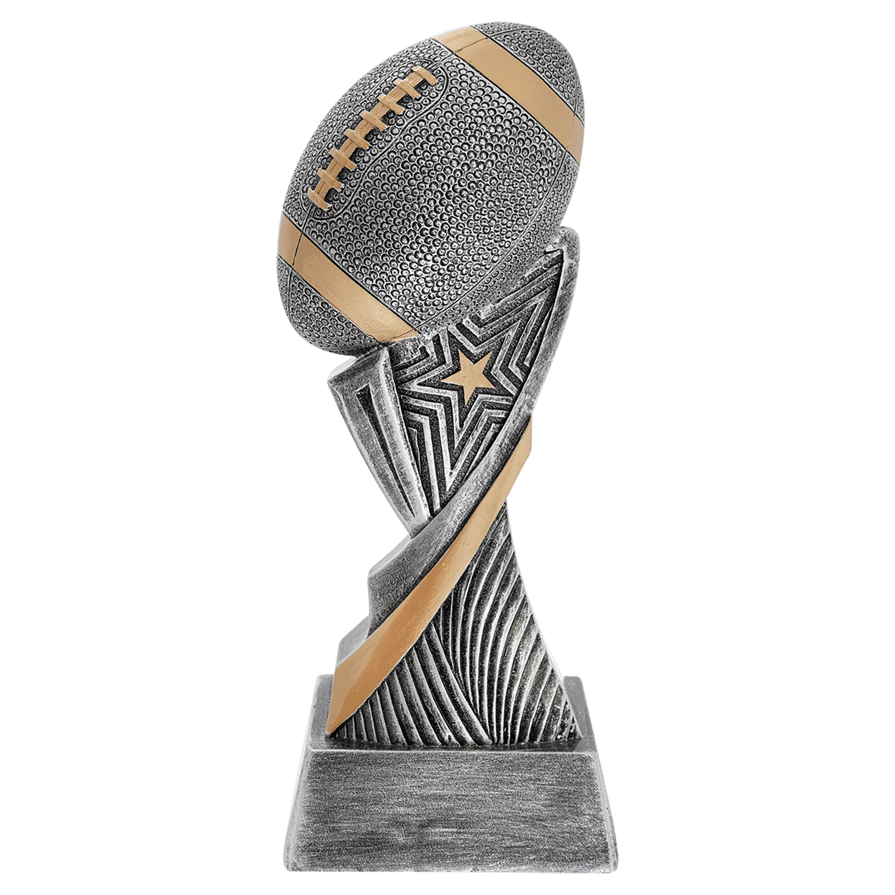 8" Football Aspire Resin