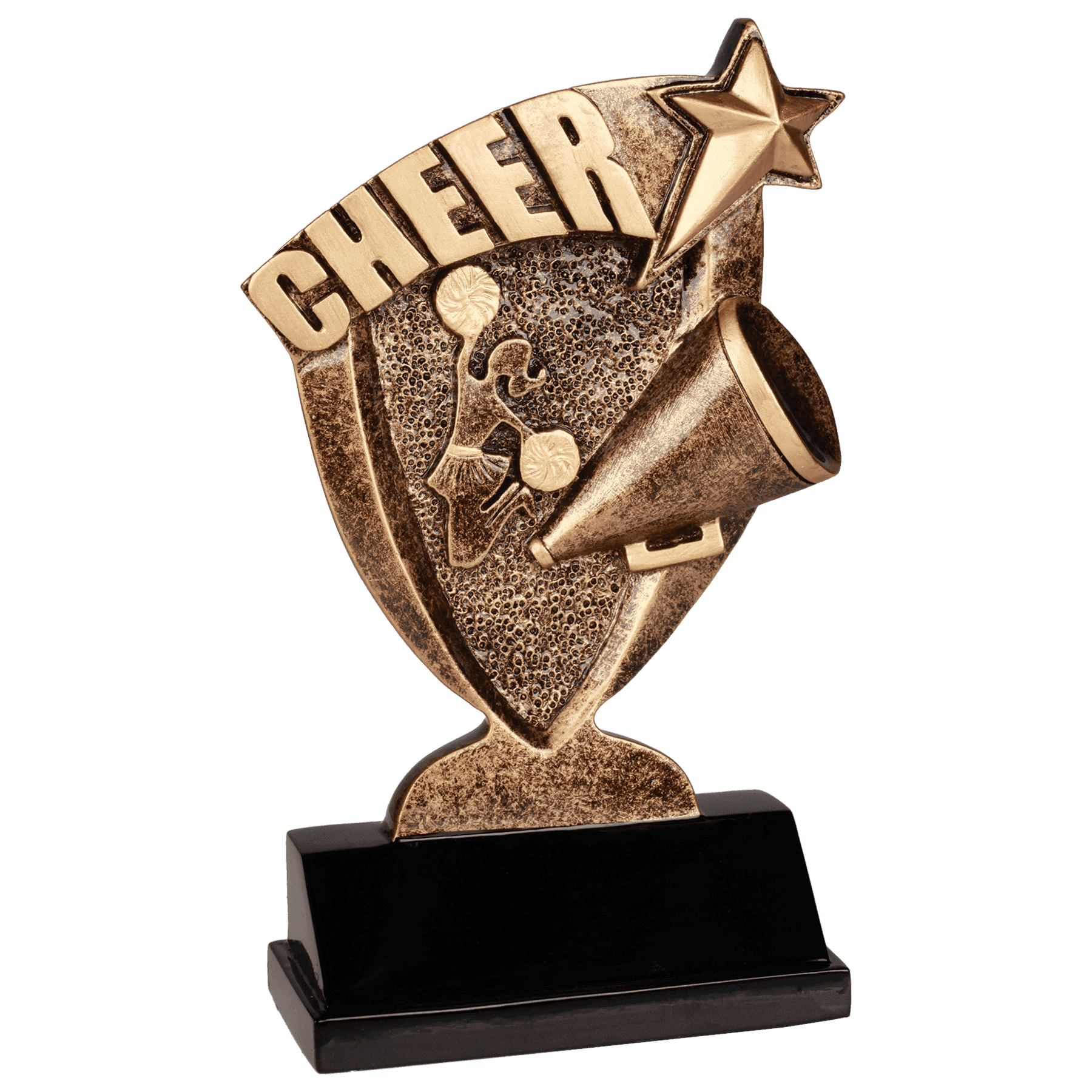 6" Cheer Broadcast Resin