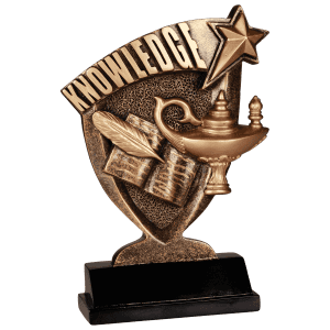 7" Lamp of Knowledge Broadcast Resin