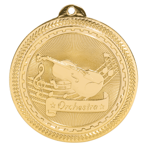 2" Orchestra Laserable BriteLazer Medal