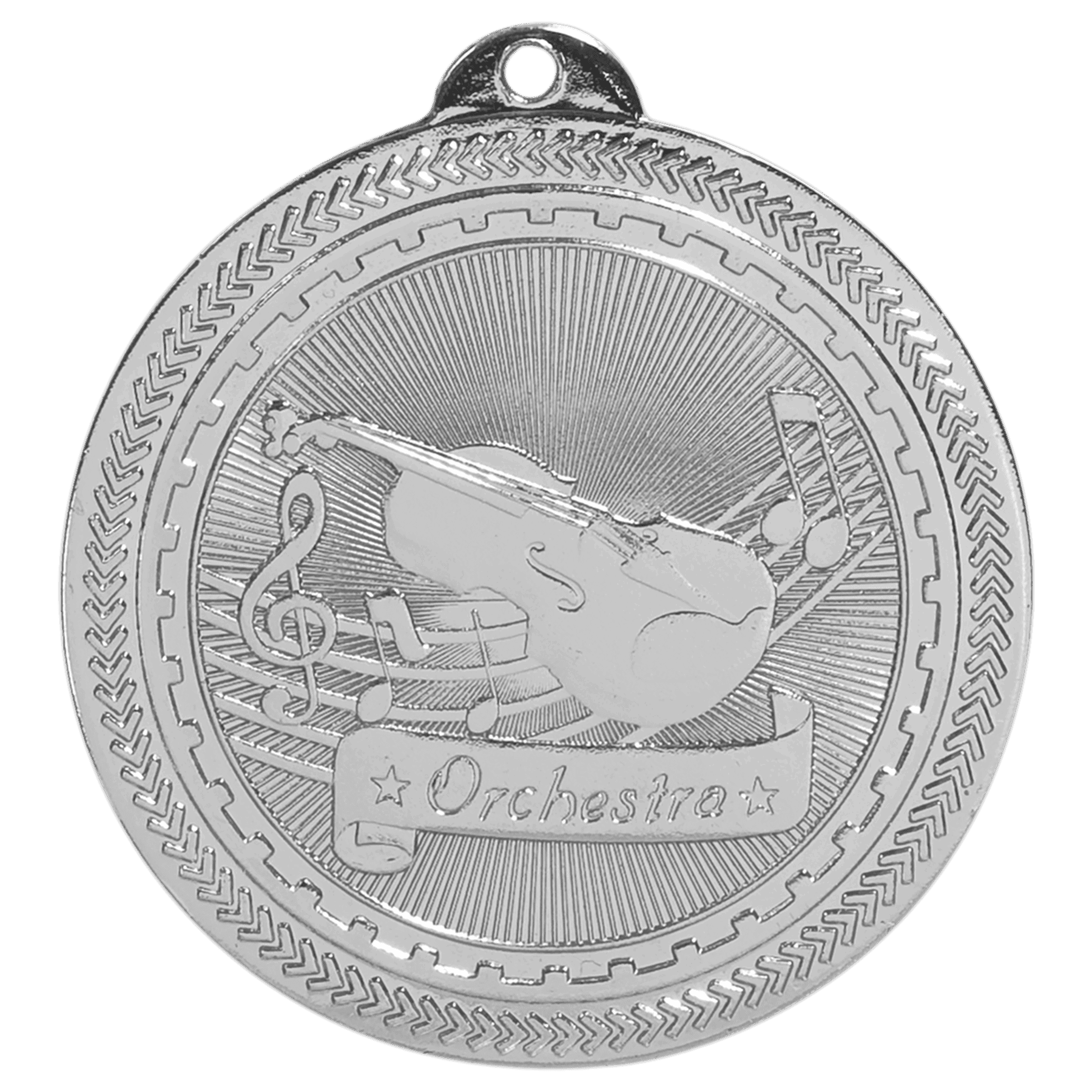 2" Orchestra Laserable BriteLazer Medal