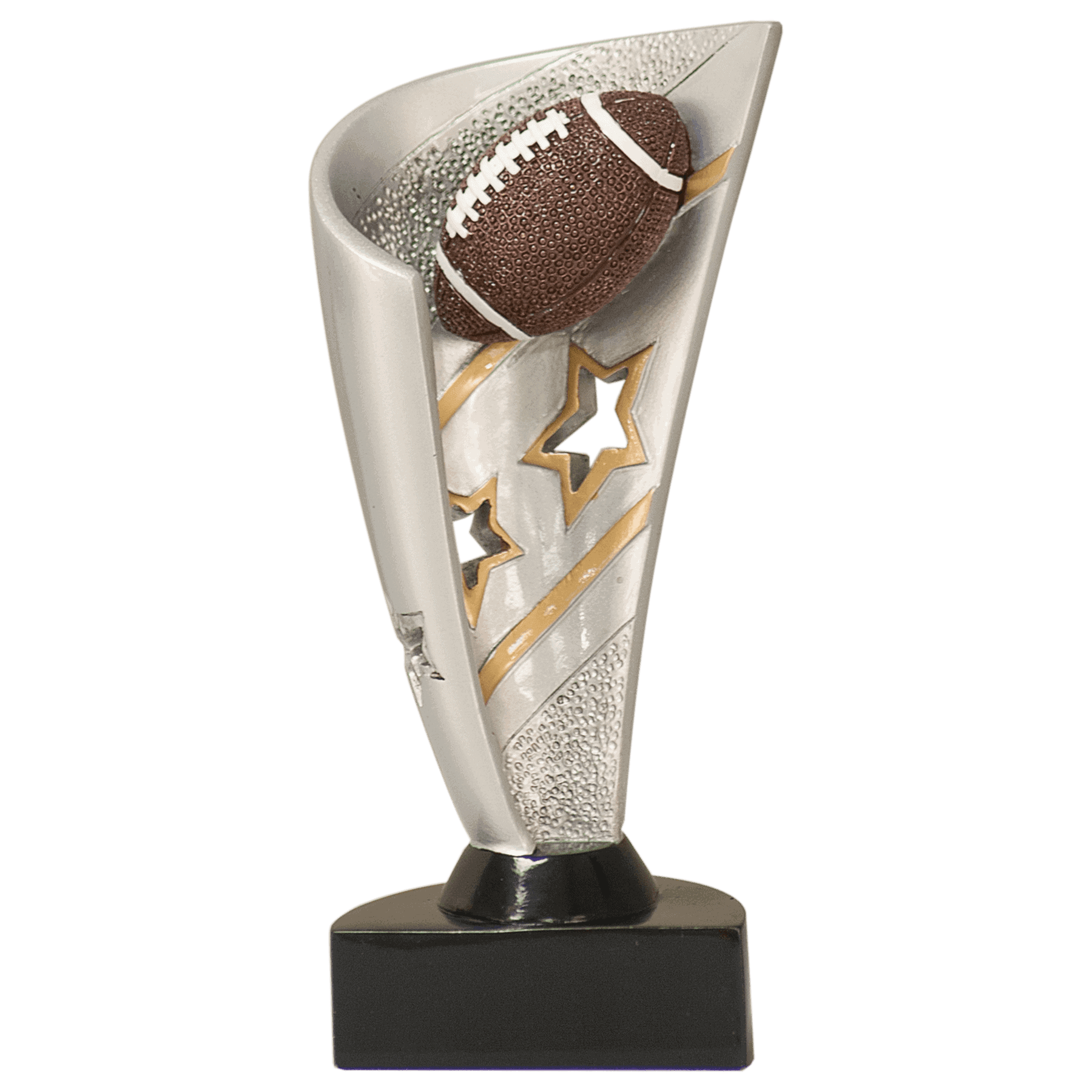 7" Football Banner Resin