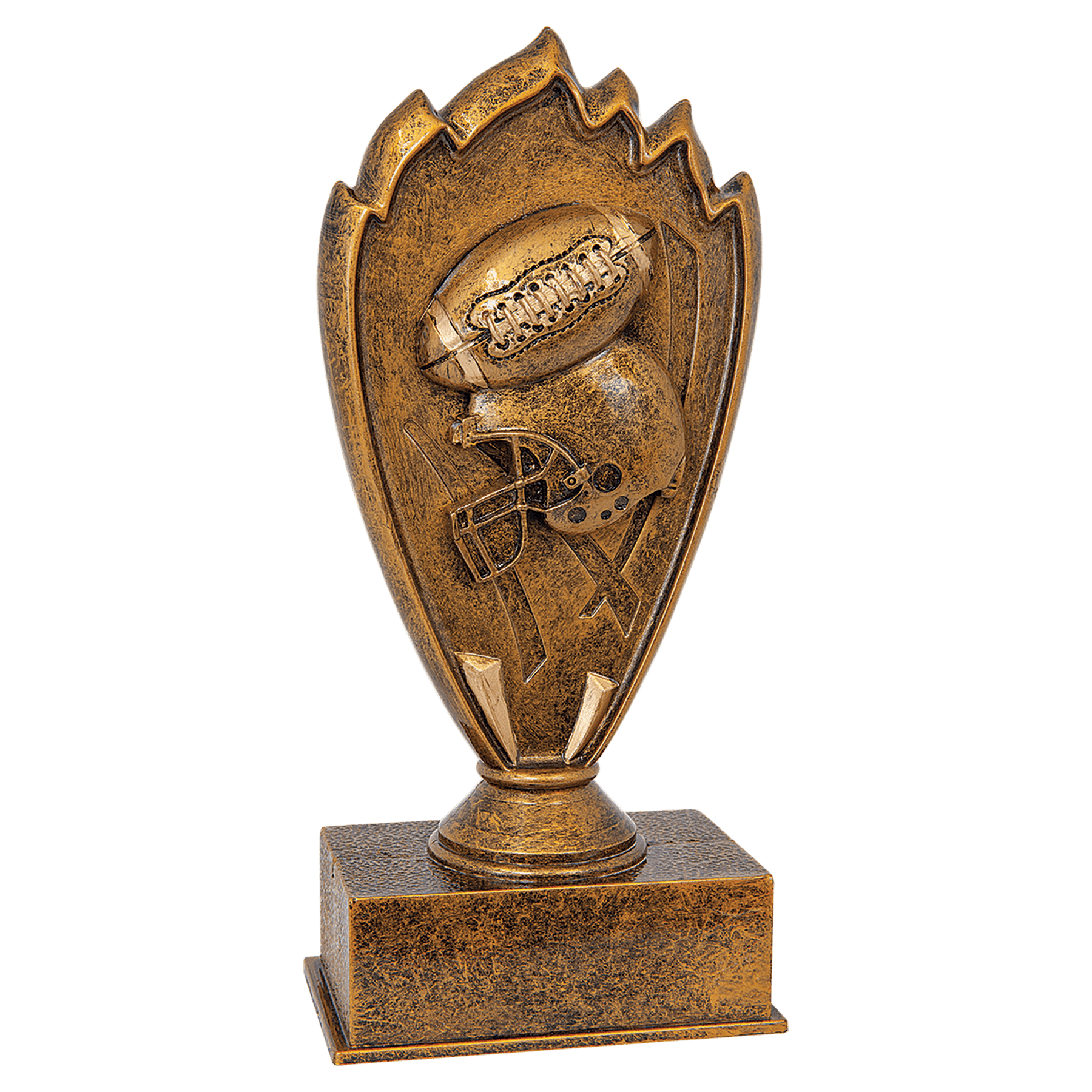 7" Football Blaze Award