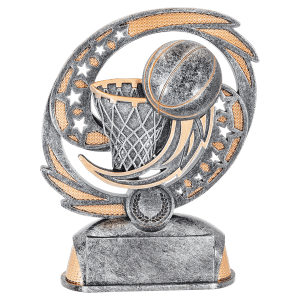 6 1/2" Basketball Hurricane Award