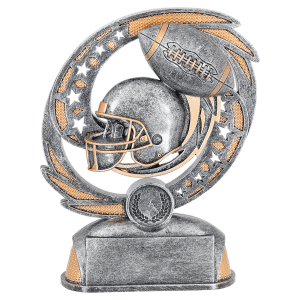 6 1/2" Football Hurricane Award