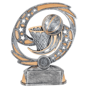 7 1/2" Basketball Hurricane Award