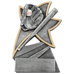 5 1/2" Baseball Jazz Star Resin