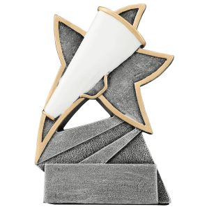 5 1/2" Cheer Jazz Star Resin