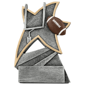 5 1/2" Football Jazz Star Resin