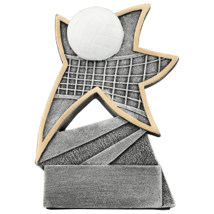5 1/2" Volleyball Jazz Star Resin