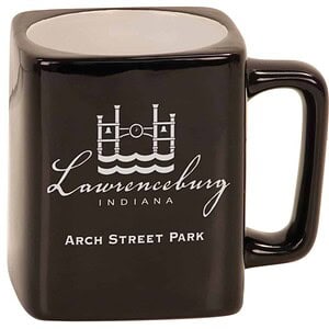 8 oz. Ceramic Square LazerMug