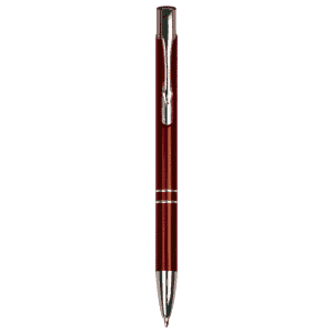 Burgundy with Silver Trim Laserable Pen