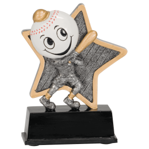 5" Baseball Little Pal Resin