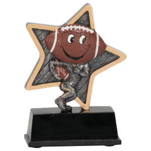 5" Football Little Pal Resin
