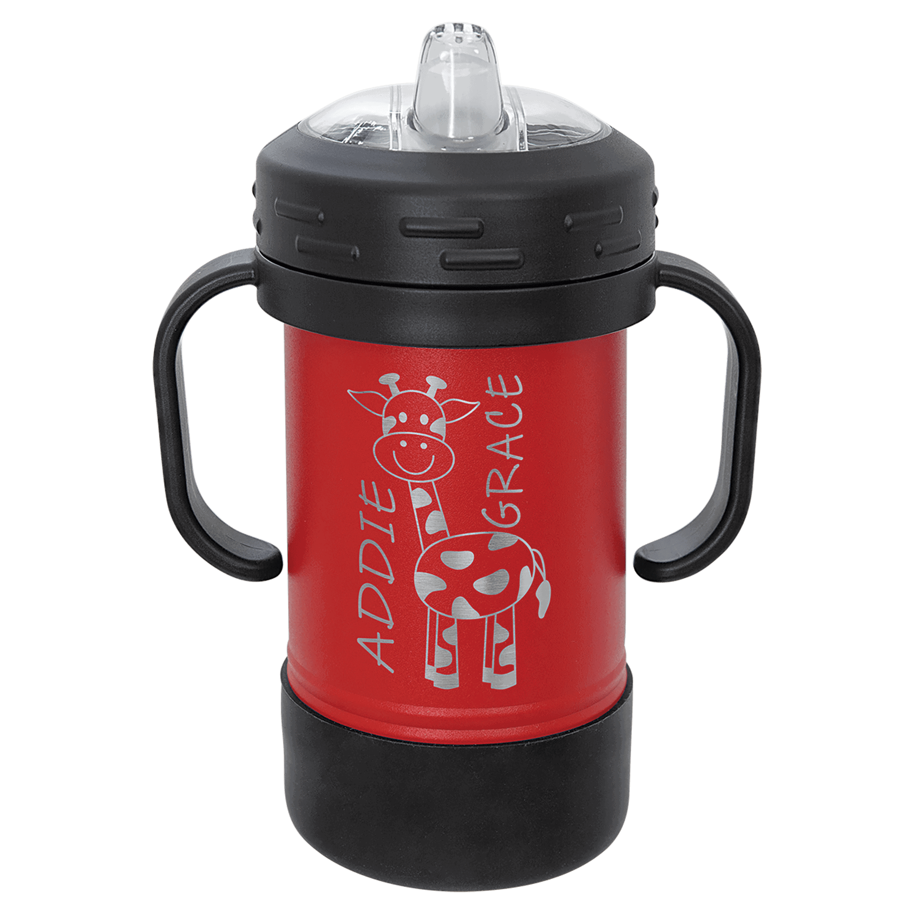 Polar Camel 10 oz. Black Sippy Cup