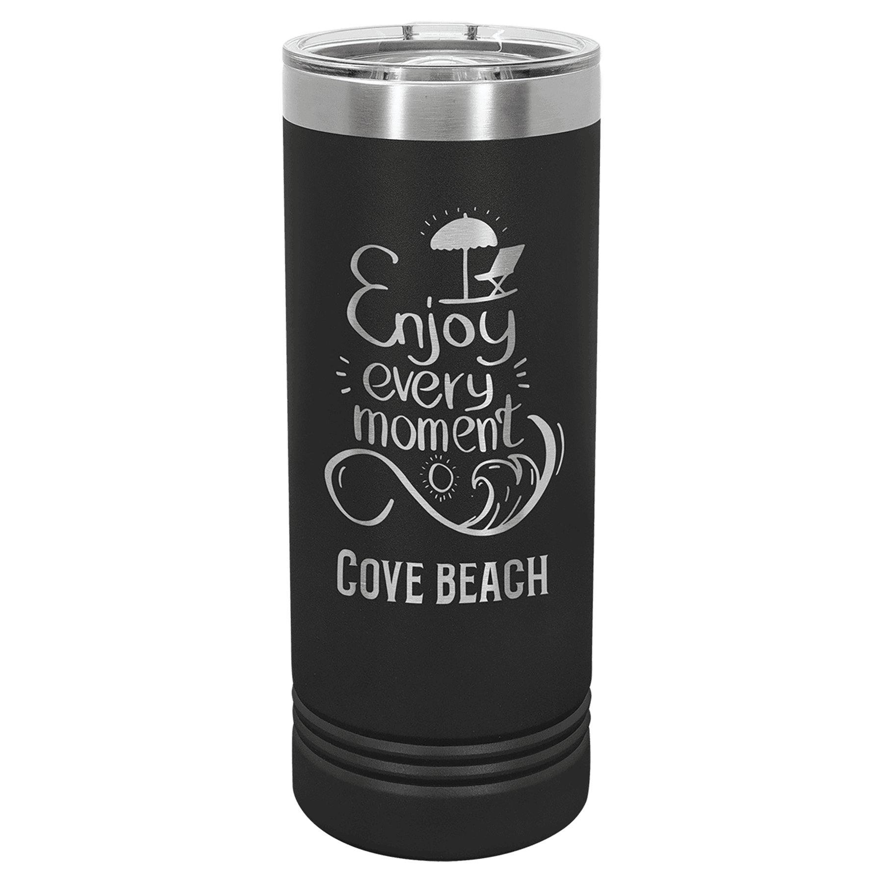 Polar Camel 22 oz. Skinny Tumbler with Slider Lid