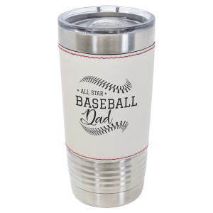 Polar Camel 20 oz. Baseball Tumbler with Slider Lid