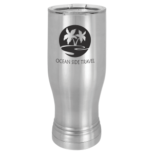 Polar Camel 20 oz Pilsner with Clear Lid
