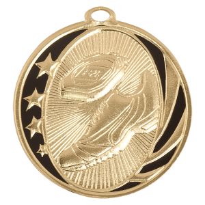 2" Track Laserable MidNite Star Medal