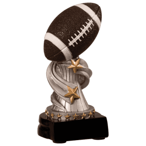 6" Football Encore Resin