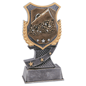 6" Cheer Shield Award