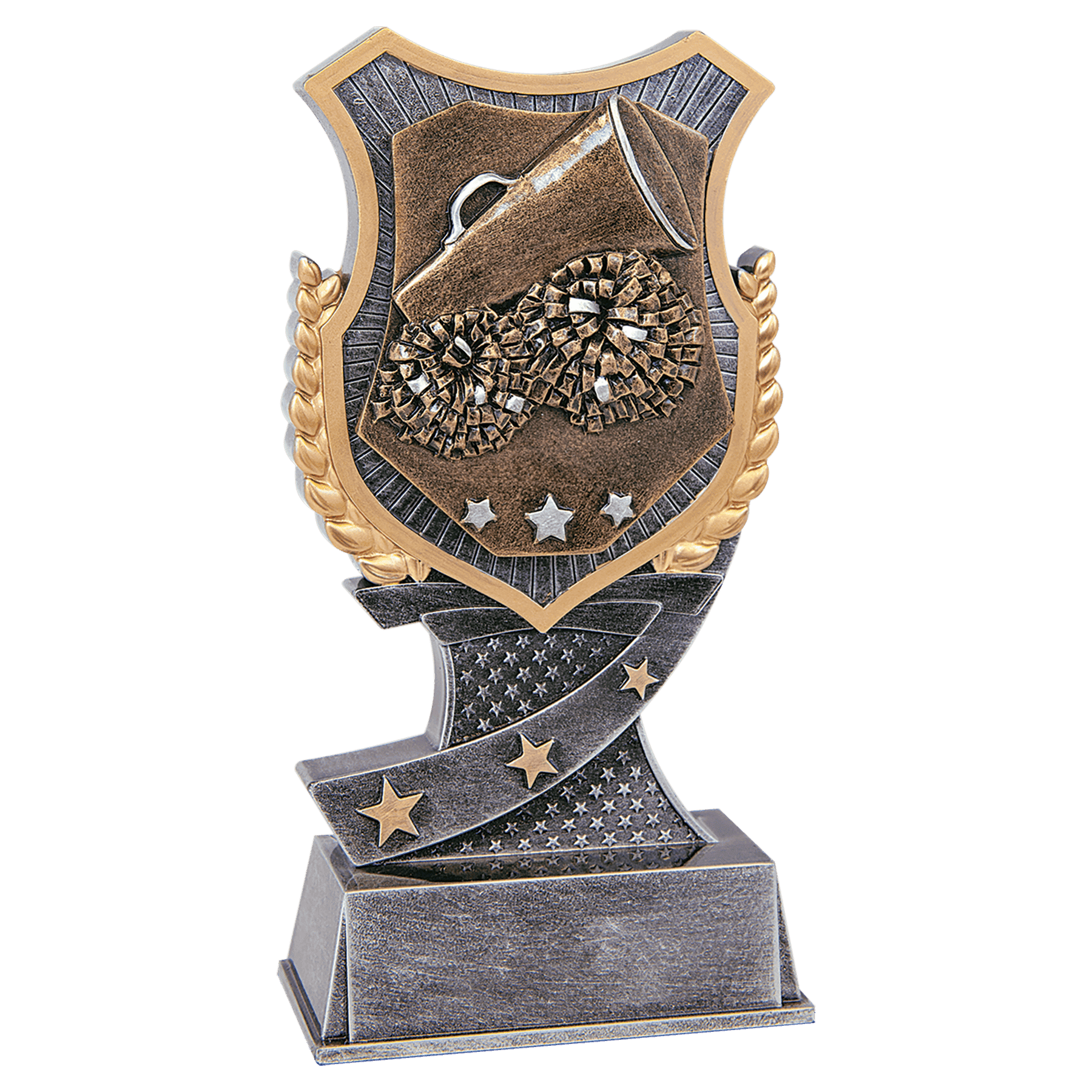 6" Cheer Shield Award