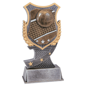 7" Volleyball Shield Award