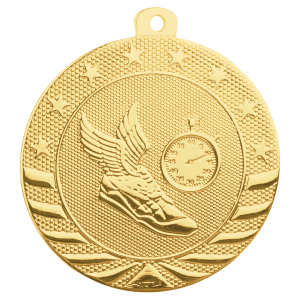 2" Track Starbrite Medal
