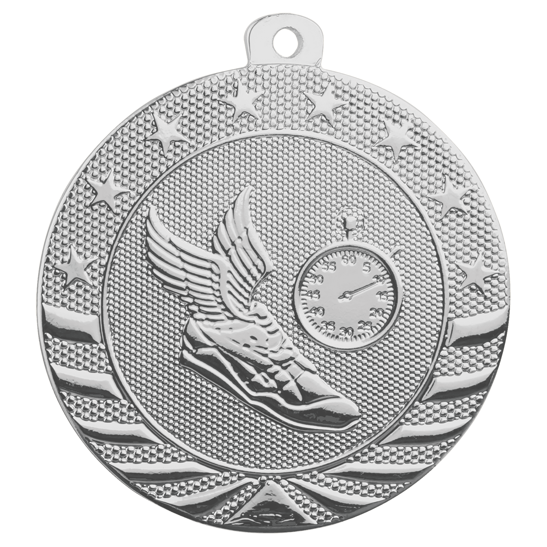 2" Track Starbrite Medal