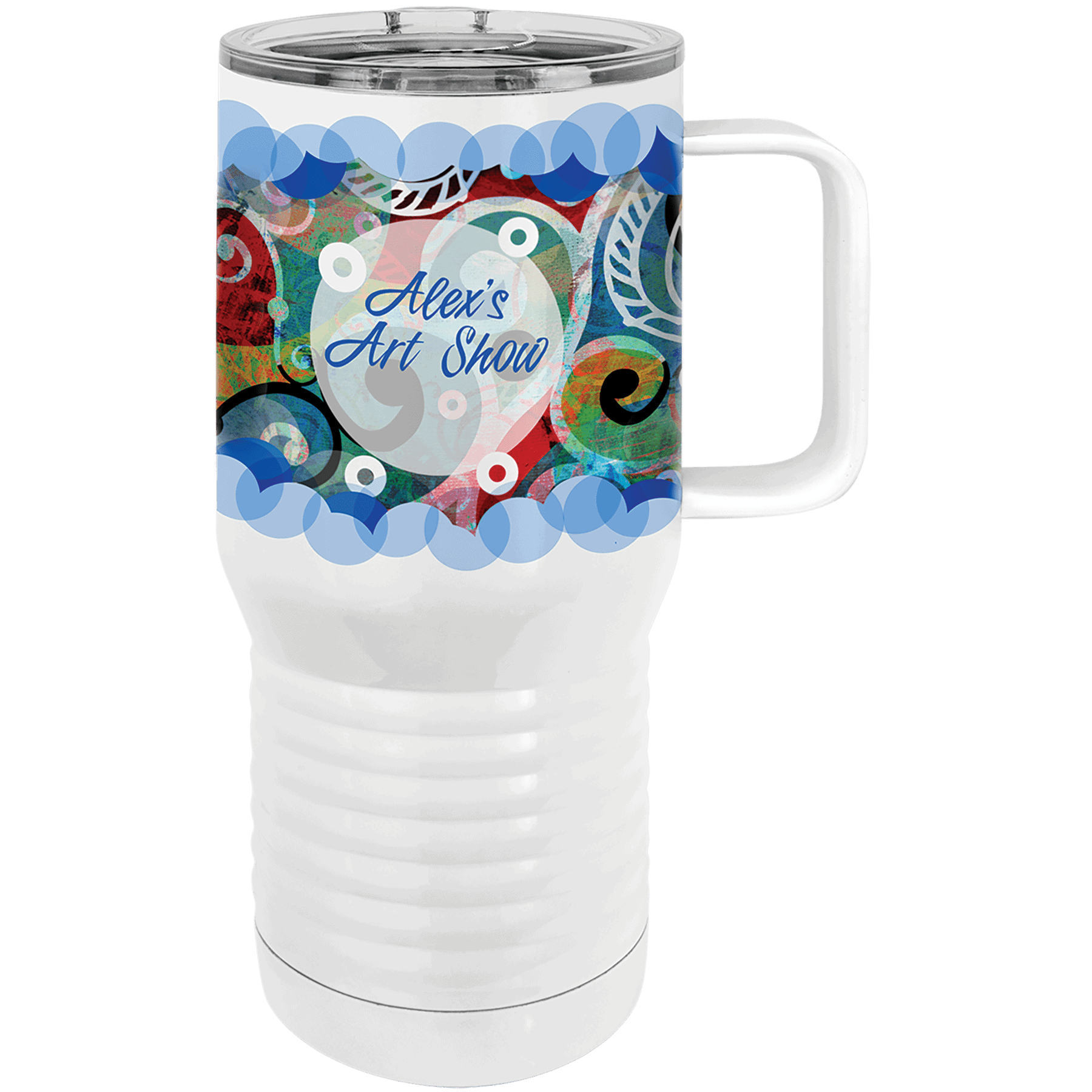Sublimatable Polar Camel 20 oz. Stainless Steel Travel Mug with Slider Lid