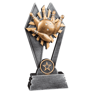 7" Bowling Sun Ray Award