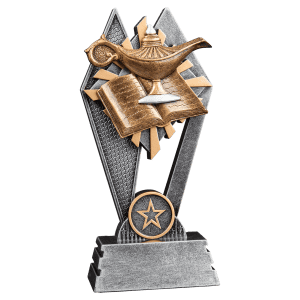 7" Lamp of Knowledge Sun Ray Award