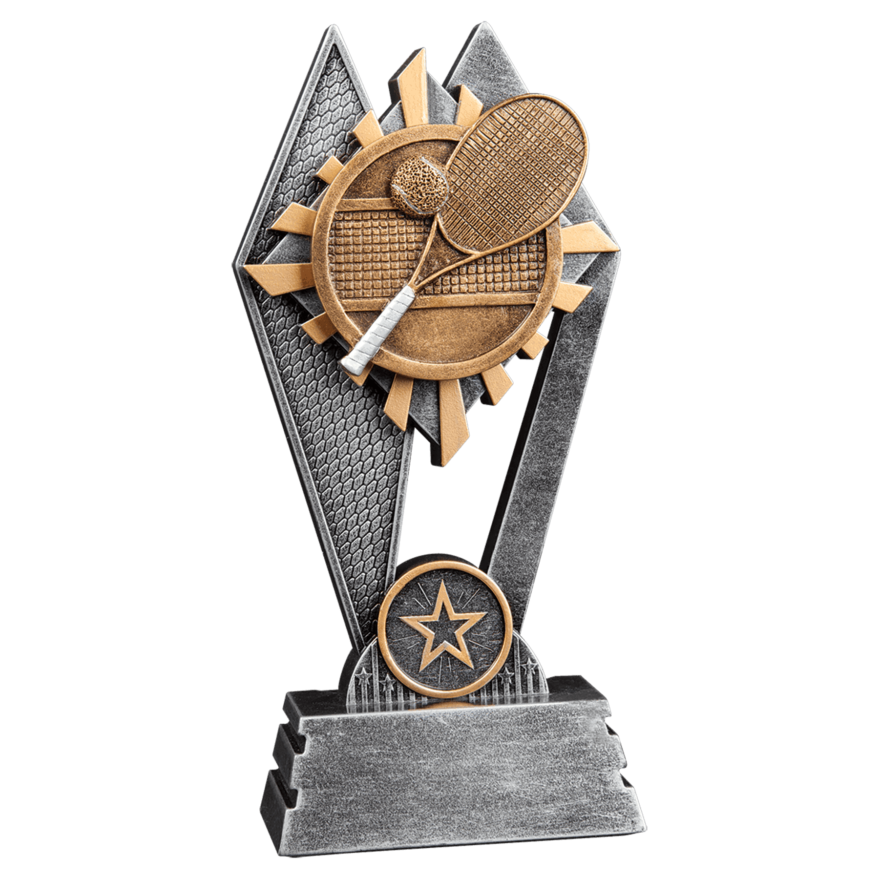 7" Tennis Sun Ray Award