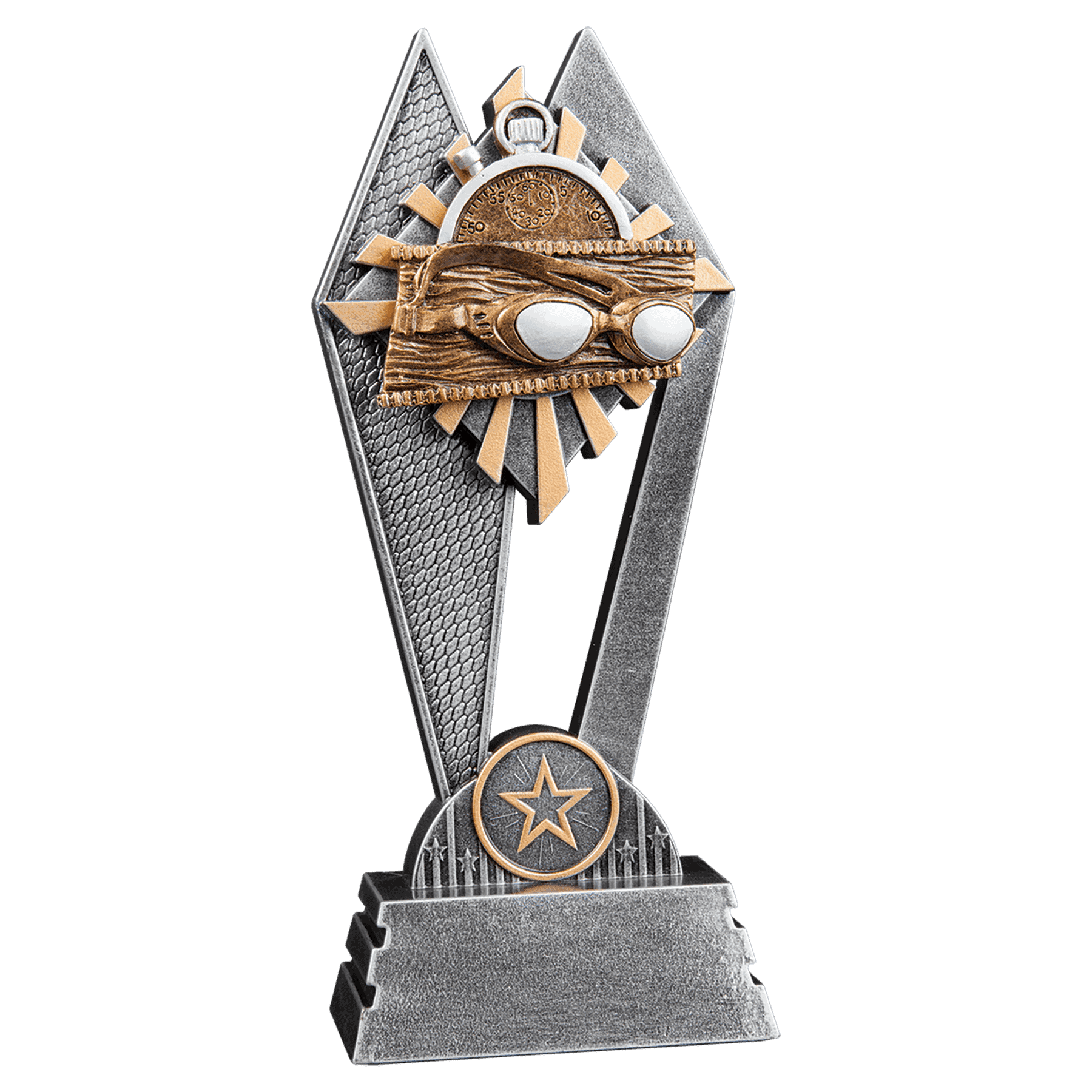 8" Swimming Sun Ray Award