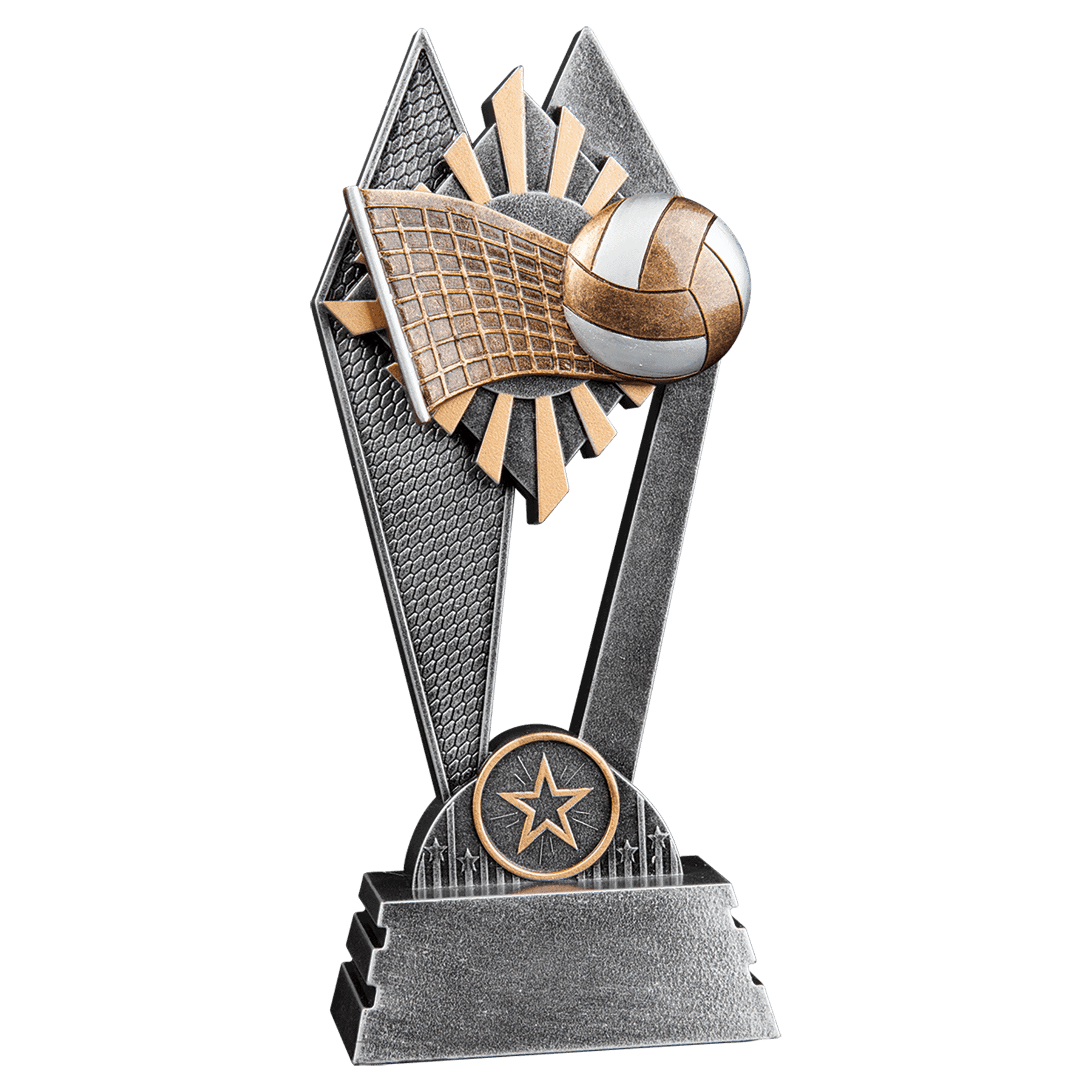 8" Volleyball Sun Ray Award