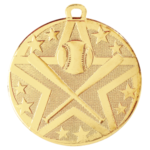 2" Superstar Baseball/Softball Medal