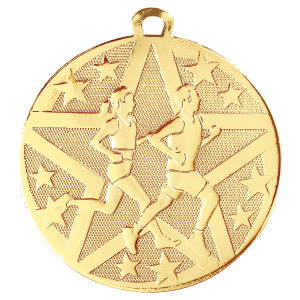 2" Superstar Cross Country Medal