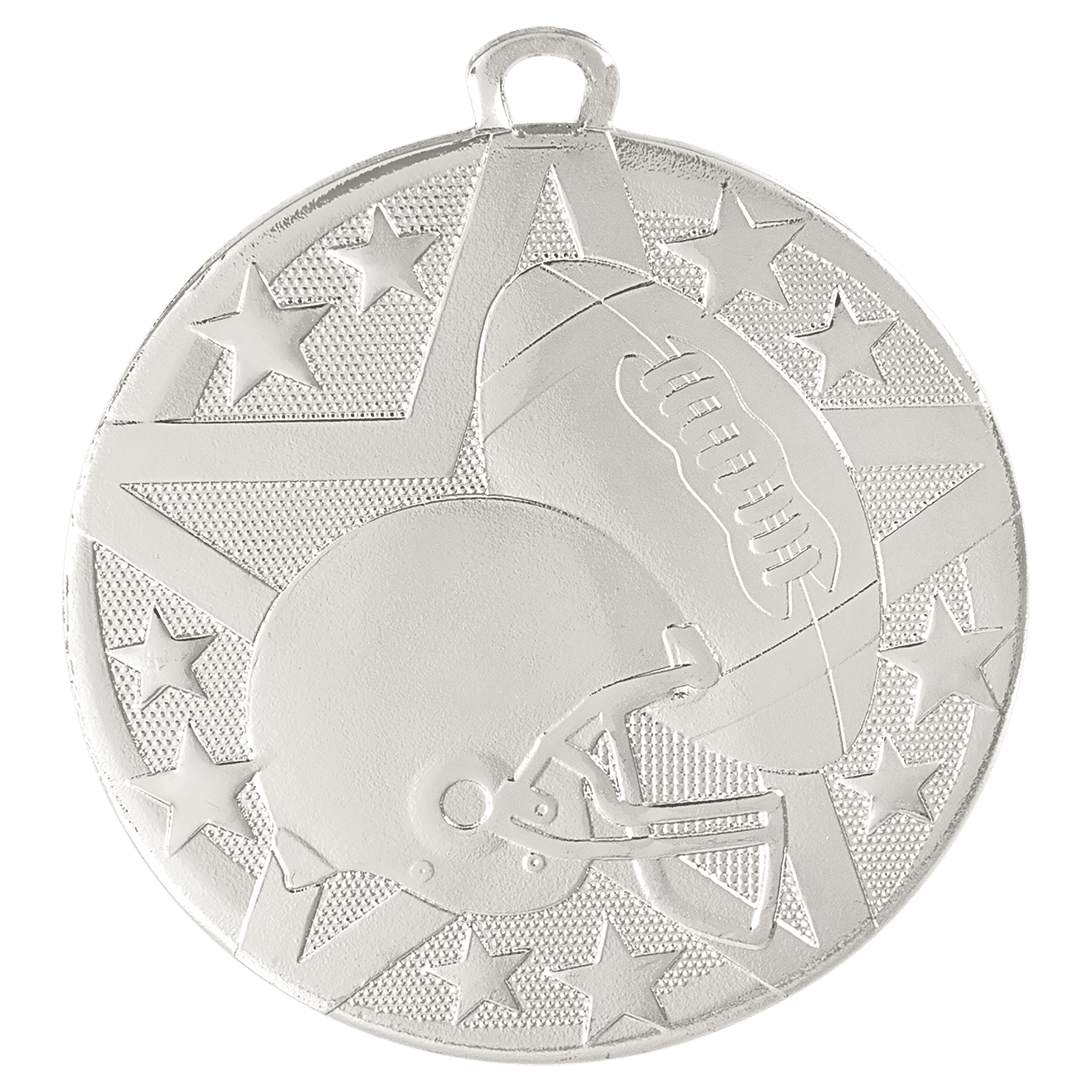 2" Superstar Football Medal