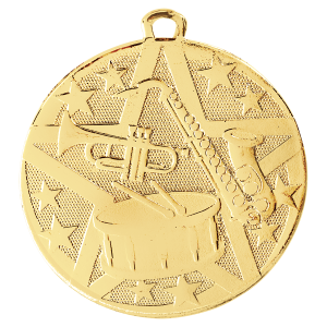 2" Superstar Band Medal