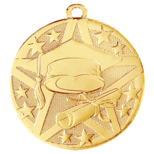 2" Superstar Graduate Medal