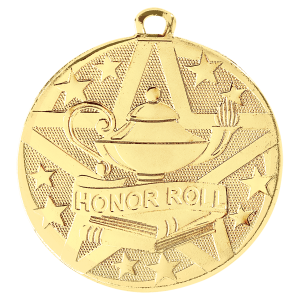 2" Superstar Honor Roll Medal