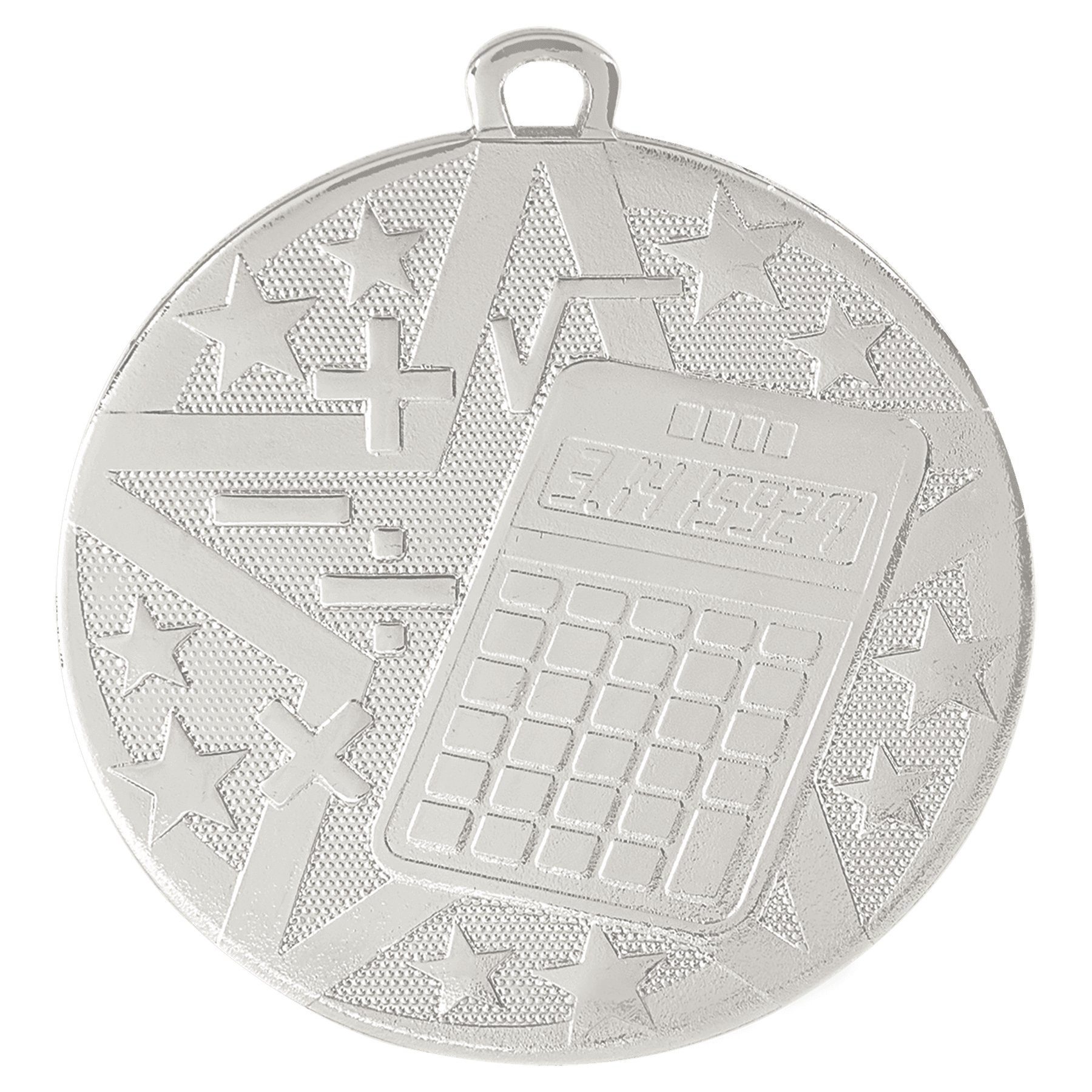 2" Superstar Math Medal