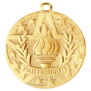 2" Superstar Participant Medal