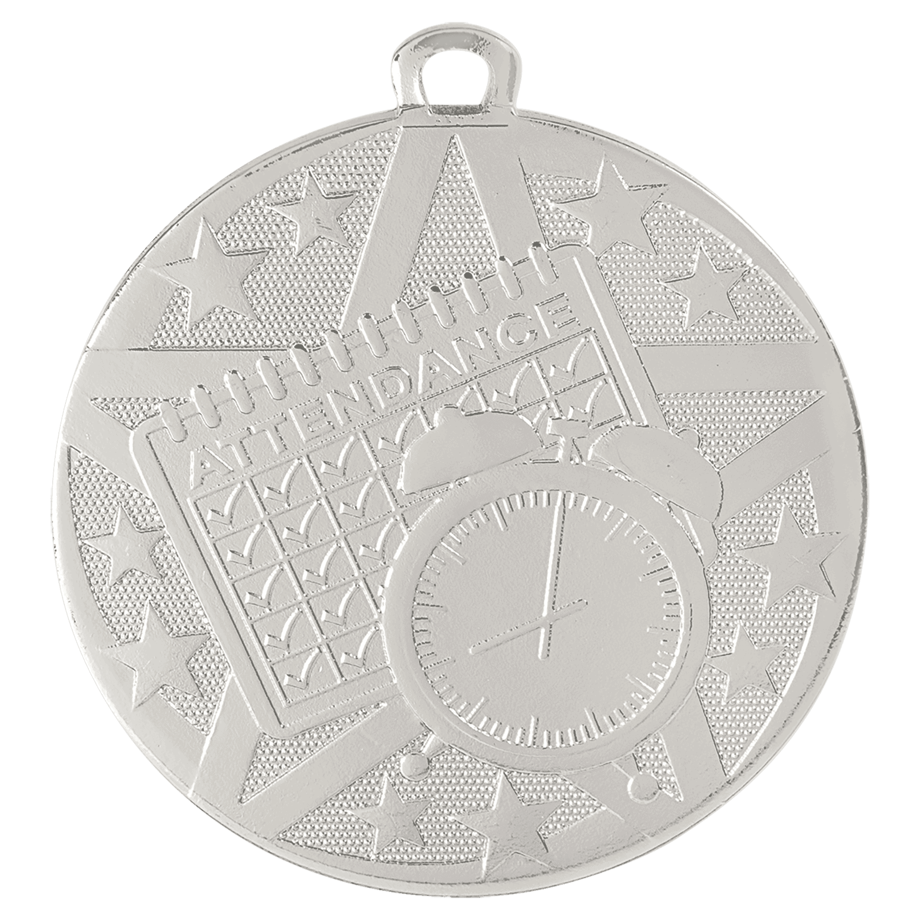 2" Superstar Perfect Attendance Medal