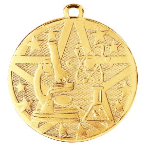 2" Superstar Science Medal