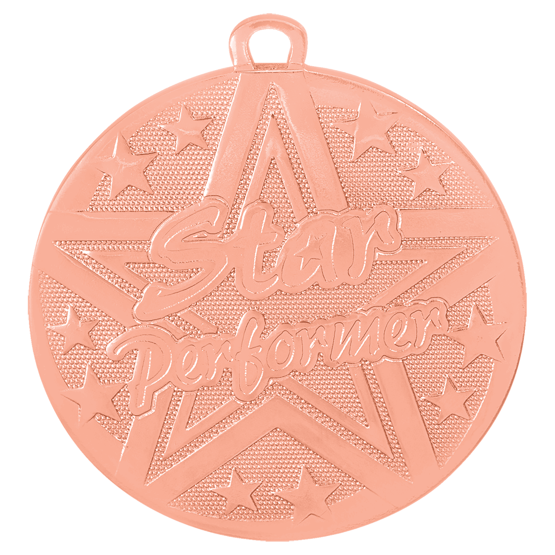 2" Superstar Star Performer Medal