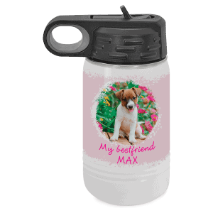 12 oz. White Sublimatable Polar Camel Water Bottle