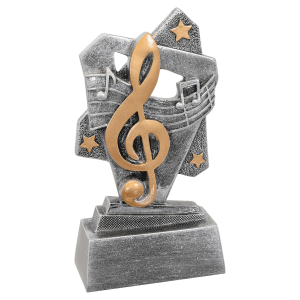 5 1/2" Music Triumph Resin