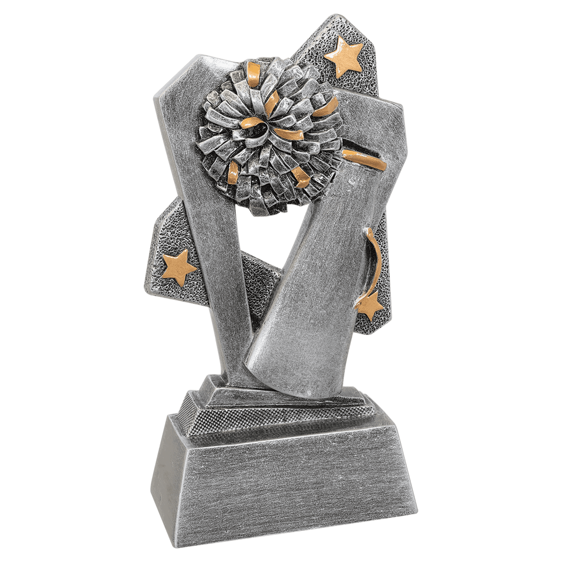 6 1/2" Cheer Triumph Resin